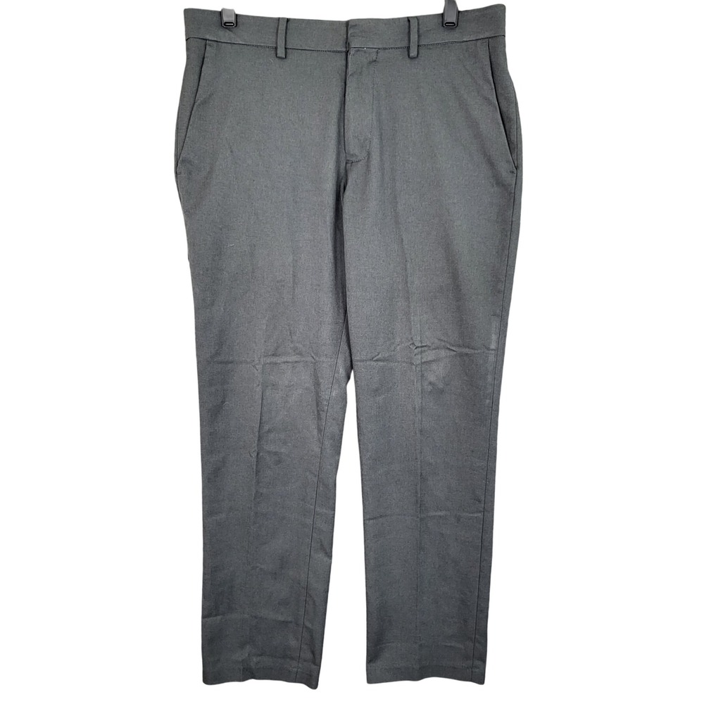 Kenneth Cole‎ Techni Cole Mens Gray Pants 32x30 Sorbtek Polyester Golf Hike